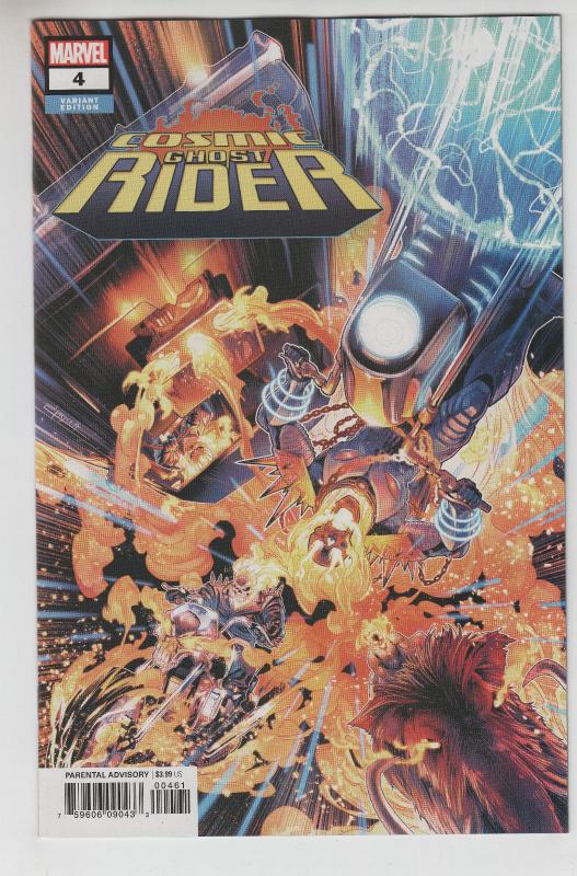 COSMIC GHOST RIDER (Marvel) #4 Exclusive Retailer NYCC 2018 VARIANT RRP NM