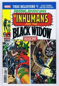 True Believers Black Widow Amazing Adventures #1 2020 Marvel Comics 