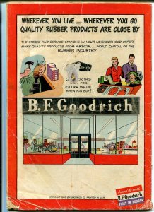 Wonder Book of Rubber 1947-B F Goodrich giveaway-newsprint-slick cover-P/FR