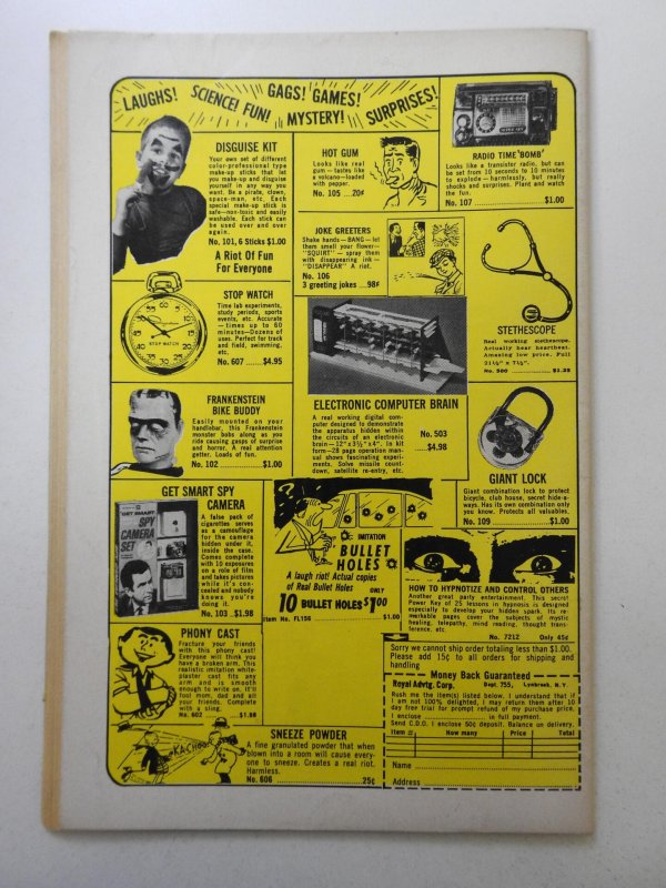 Unknown Worlds #52  (1967) Systematic Delusions! Solid VG+ Condition!