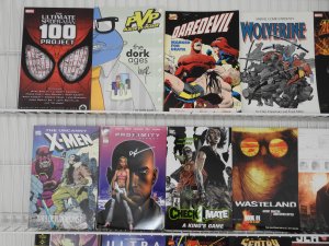 Huge Lot 36 TPB's W/ Sentry, Daredevil, Watchmen, Batman, X-Men+ Avg VF-...