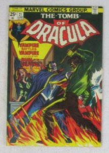 Tomb of Dracula #21 (Jun 1974, Marvel) Blade app VF+ 8.5