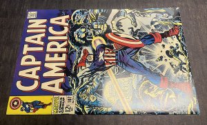Captain America #107 (8.0 VFN ) Jack Kirby / 1st Dr. Faustus  / 1968