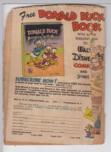 Walt Disney Comics and Stories 130 - July 1951 PR Dell