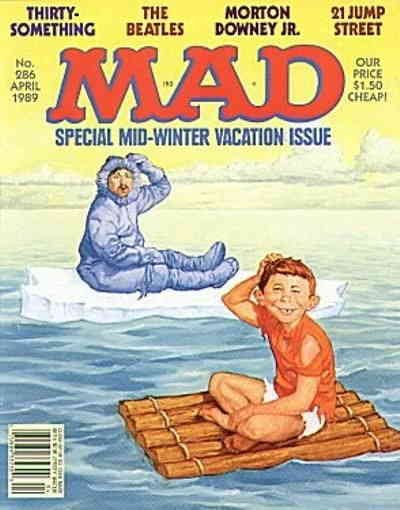 Mad #286 VG ; E.C | low grade comic April 1989 magazine