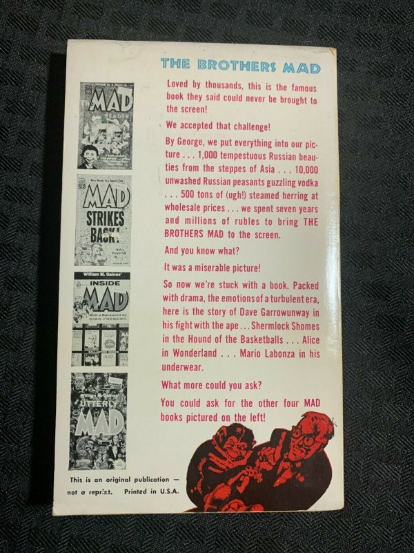 1964 THE BROTHERS MAD William M Gaines FN 6.0 2nd Revised Ballantine Paperback