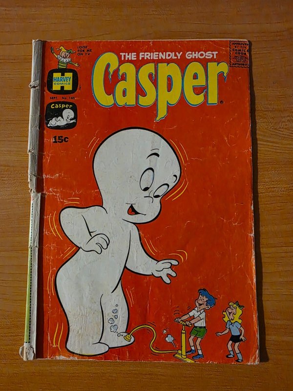 Casper #145 ~ VERY GOOD VG ~ 1970 Harvey Comics