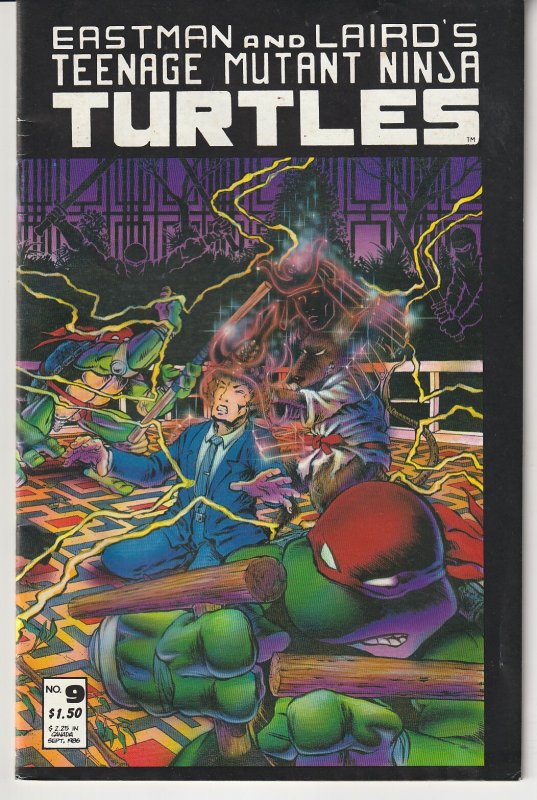 Teenage Mutant Ninja Turtles(vol. 1)# 9  Foot Clan targets Father/Son