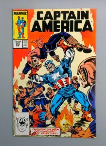 Captain America #335, NM- 1st Watchdogs Marvel, 1987 JR1