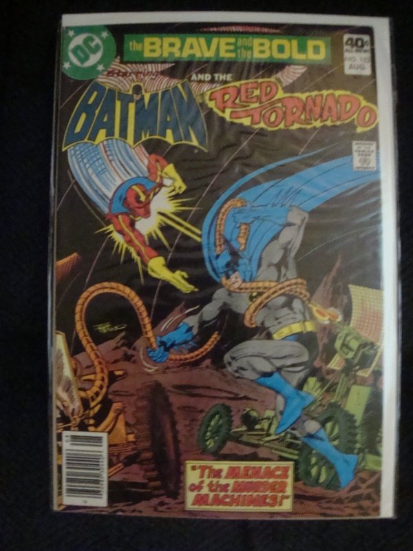 The Brave and the Bold #153 Red Tornado Jim Aparo Art