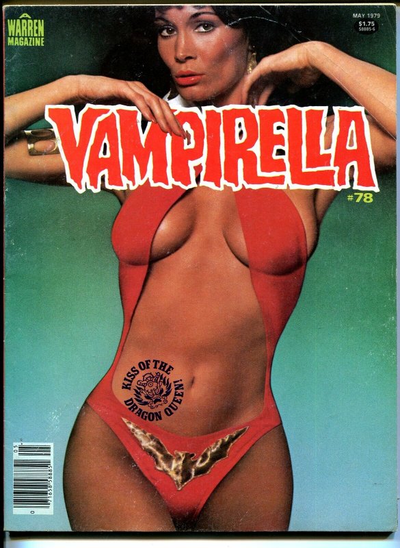 Vampirella #78 1979-Warren-Last Barbara Leigh Vampi photo cover-horror-VF