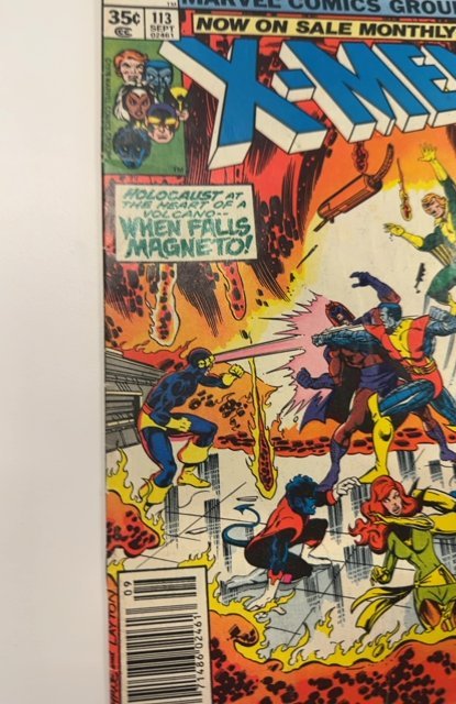 The X-Men #113 (1978)when falls magneto- subcreasr