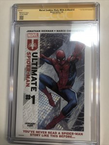 Marvel Zombies : Black White & Blood#2 (CGC 9.8) Signed  Cory Smith * Census = 2