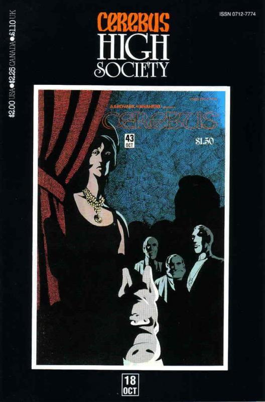 Cerebus High Society #18 FN; Aardvark-Vanaheim | save on shipping - details insi