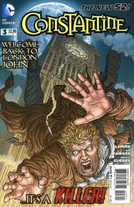 Constantine #3 VF ; DC | New 52 Big Ben Cover