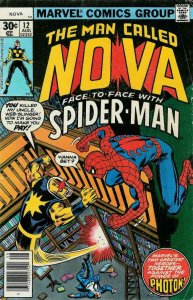Nova (1st Series) #12 VG ; Marvel | low grade comic Spider-Man
