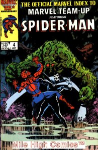 MARVEL TEAM-UP INDEX #4 Near Mint Comics Book