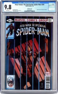 Peter Parker Spectacular Spider-Man 297 Marvel 2018 CGC 9.8 Lenticular Variant