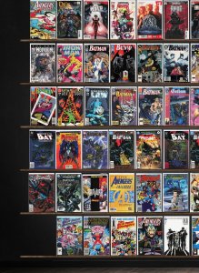 Huge Lot 100+ Comics with Batman, Avengers West Coast & More!