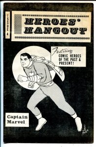 Heroes Hangout #4 1967-Rudi Franke-Capt Marvel-Superman-Green Lama origin-FN