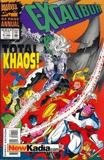 Excalibur (1988 series) Annual #1, NM (Stock photo)