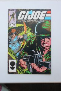 G.I. Joe: A Real American Hero #45 (1986) G.I. Joe NM