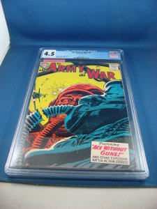 OUR ARMY AT WAR 74 CGC 4.5 DC 1958