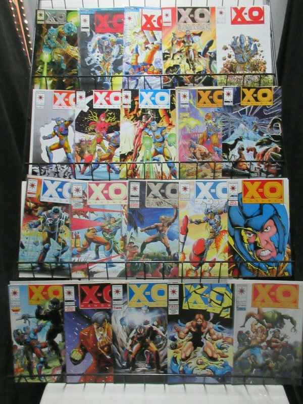 X-O Manowar (Valiant 1992) #7-63 Lot of 34Diff Alien Power Armor Adventures