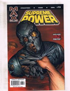 Lot Of 9 Supreme Power Marvel MAX Comic Books # 8 9 11 12 13 16 17 18 N-Hawk RC6