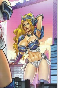 VALKYRIE SAVIORS #3  REFLECTING LARISSA WRAP-AROUND COVER