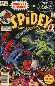 Spidey Super Stories 21 1977 VG