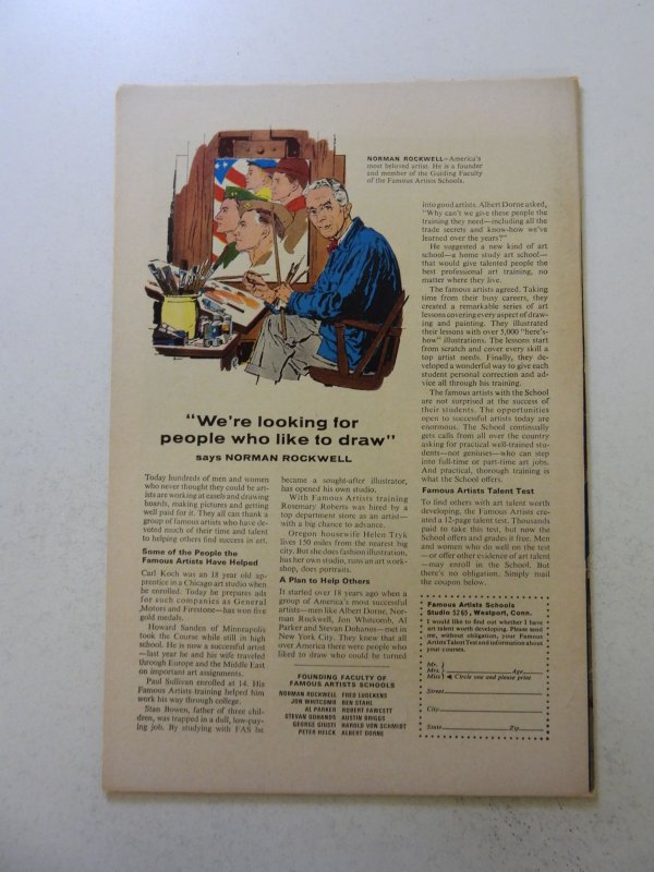 Fantastic Four #65 (1967) 1st appearance of Ronan VG/FN 1/2 spine split