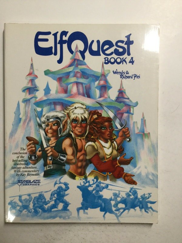 Elfquest Book 4 Magazine Near Mint- Nm- 9.0 Starblaze Graphics