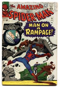 AMAZING SPIDER-MAN #32-MARVEL COMICS SILVER-AGE-fine-