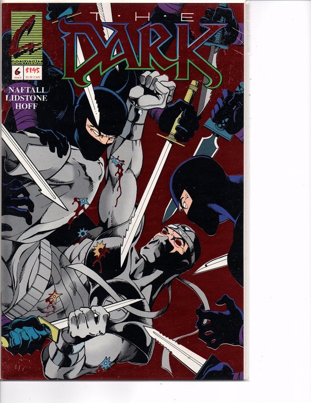 Continum Comics (1993) The Dark #5 & 6 Foil Covers