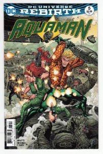 AQUAMAN (2016 DC) #5 CVR A BRAD WALKER