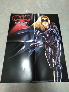 Batman & Robin 1997 Movie 6 Poster Promotional Set Batgirl, Poison Ivy, MrFreeze 