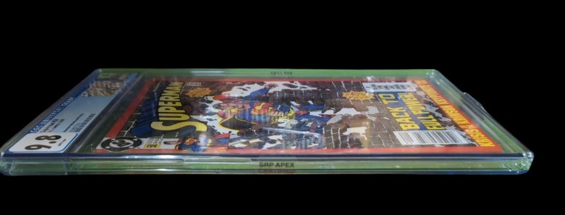 Superman #50 Newstand Second Printing Marvel DC Crossover 9.8 CGC 1990 DC Comics