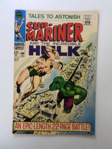 Tales to Astonish #100 (1968) VG+ condition