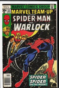 Marvel Team-Up #55 (1977) Warlock [Key Issue]