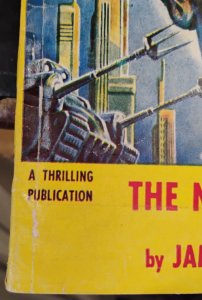 STARTLING STORIES  PULP  FALL 1955 NAKED SKY JAMES E GUNN SCIENCE FICTION