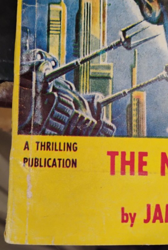 STARTLING STORIES  PULP  FALL 1955 NAKED SKY JAMES E GUNN SCIENCE FICTION