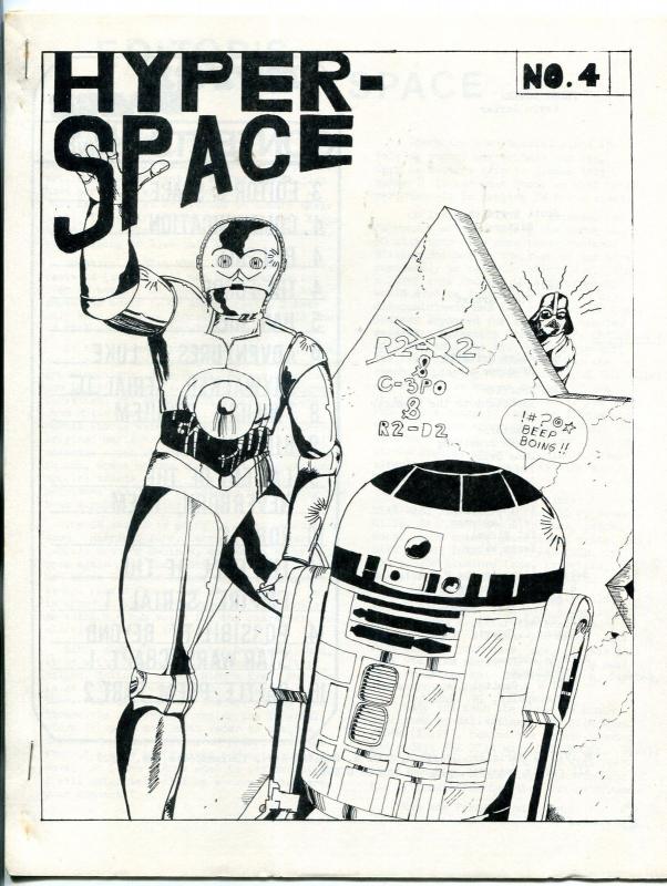 Hyper Space #4 1978-  Early Star Wars Fanzine Fan Fiction VF