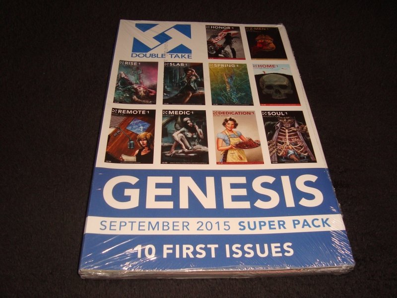 DOUBLE TAKE GENESIS SUPER PACK - FIRST ISSUES OF ALL TEN SERIES SEALED