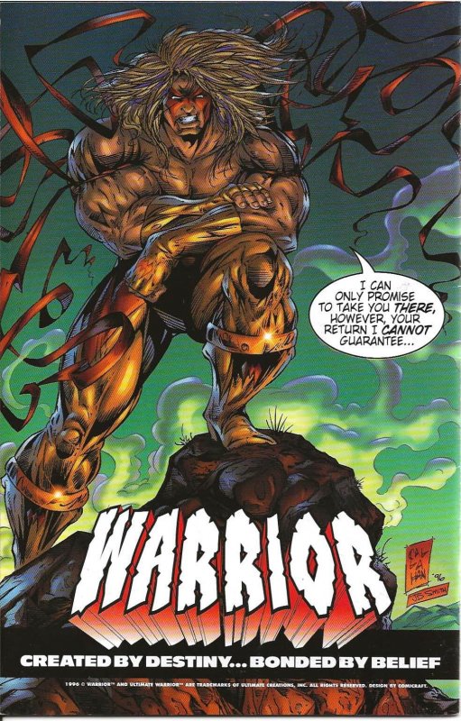 Warrior #1 (1996) - NM -