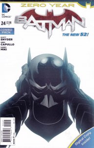Batman (2nd Series) #24C (in bag) VF/NM ; DC | New 52 Combo-Pack Zero Year