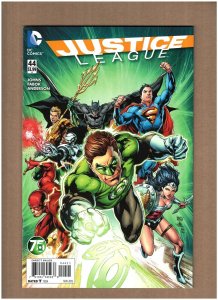 Justice League #44 DC New 52 2015 Green Lantern 75th Anniversary Variant NM- 9.2