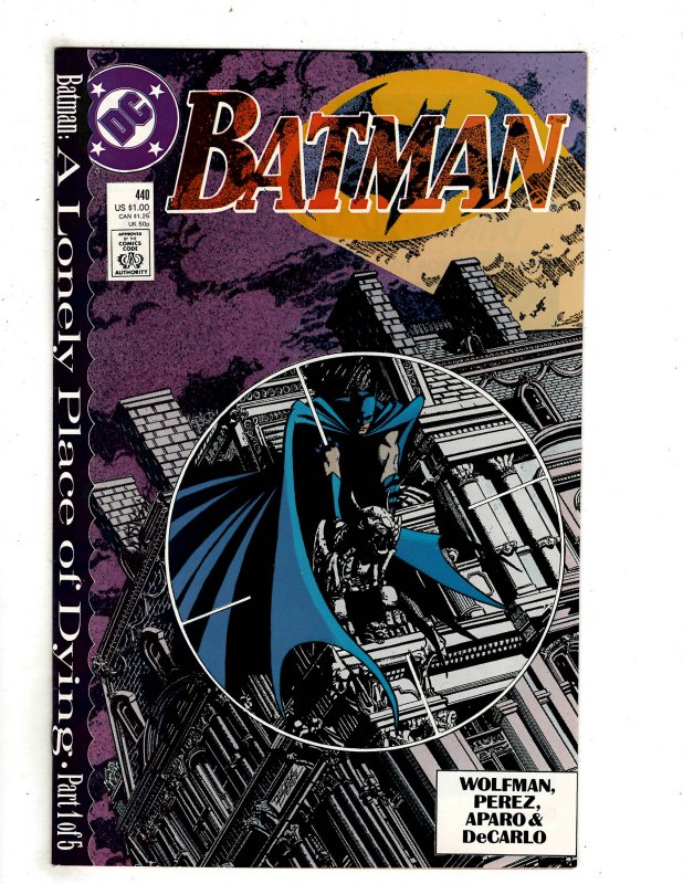 Batman #440 (1989)  DC Comics Superman Flash OF6