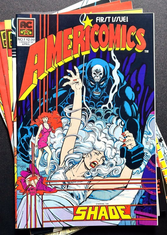 Americomics  (1983) [Lot of 5 books] Rare NM AC Comics