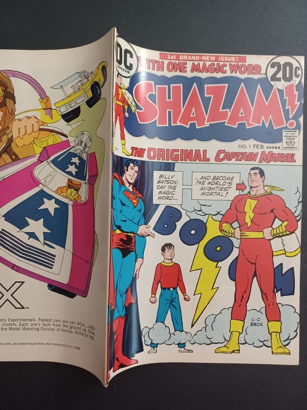 Shazam #1 - 1st issue - original Captain Marvel - KEY - 1973 - NM